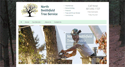 Desktop Screenshot of northsmithfieldtreeservice.com