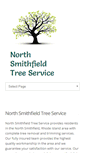 Mobile Screenshot of northsmithfieldtreeservice.com